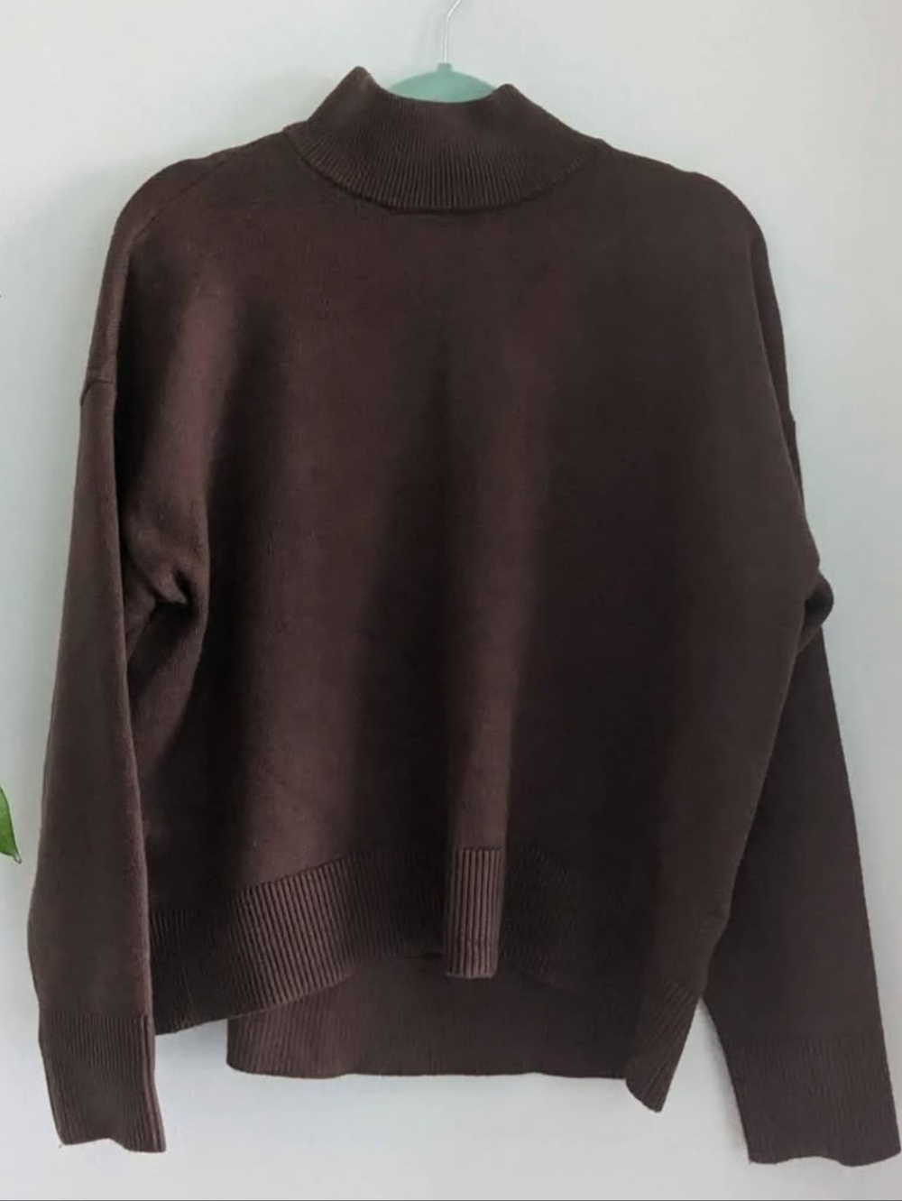 Oak and Fort Knit Turtleneck Sweater